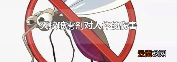灭蚊喷雾剂对人体的伤害