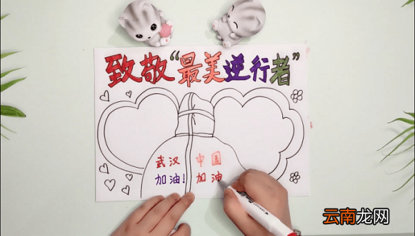 ?最美逆行者的手抄报 ?最美逆行者的画报