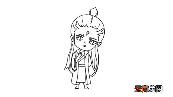 敖丙简笔画 敖丙简笔画如何画
