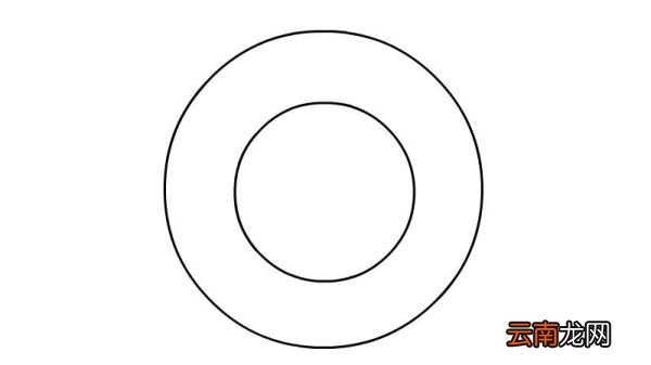 游泳圈简笔画