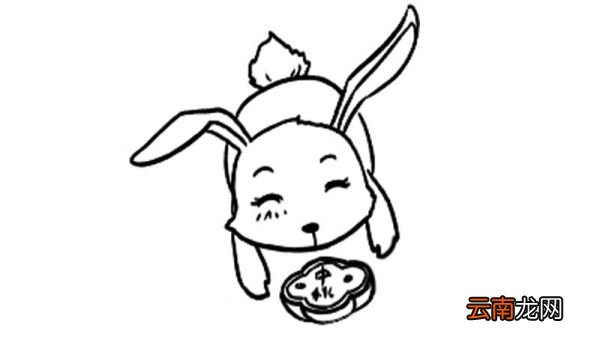 中秋节兔子简笔画 中秋节兔子简笔画怎么画