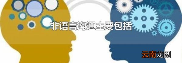 非语言沟通主要包括