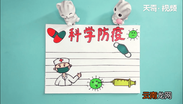 防病毒手抄报 防病毒手抄报画报