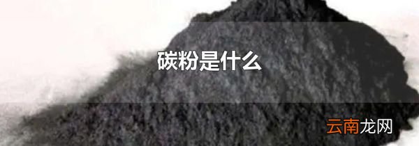 碳粉是什么