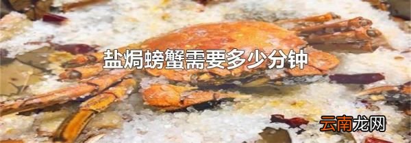 盐焗螃蟹需要多少分钟