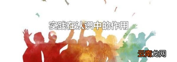 实践在认识中的作用