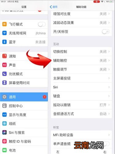 iPad设置小圆点具体操作方法