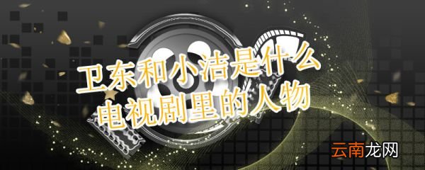 卫东和小洁是什么电视剧里的人物 电视剧人物张卫东池小洁