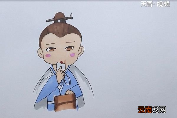 知否朱一龙简笔画
