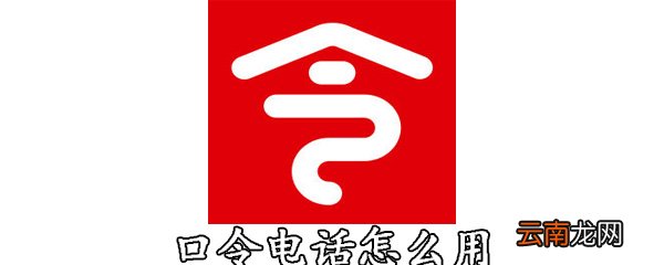 口令电话具体使用方法介绍