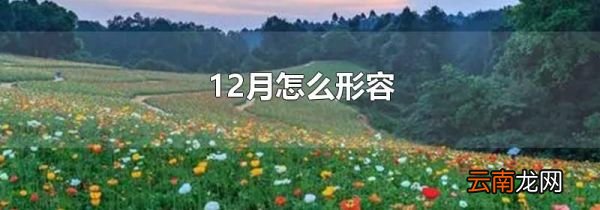 12月怎么形容