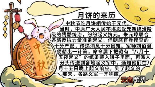 简单的中秋节手抄报画法 中秋节手抄报怎么画