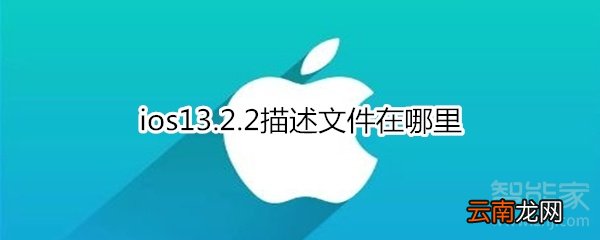 ios13.2.2描述文件在哪里