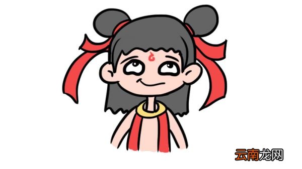 那吒简笔画