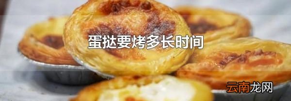 蛋挞要烤多长时间