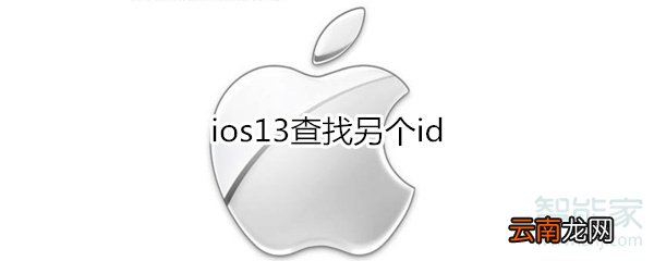 ios13查找另个id