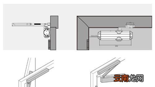 闭门器的安装方法