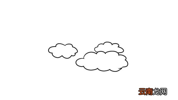 七彩下雨天简笔画怎么画怎么画七彩下雨天简笔画