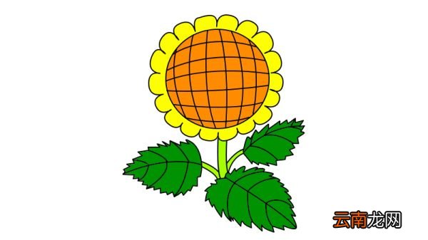 花草树木房子简笔画大全