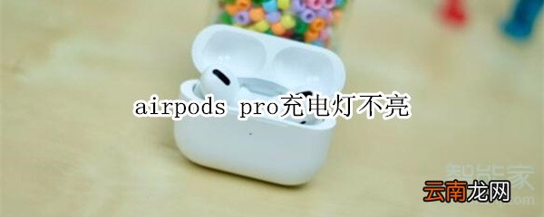 airpods pro充电灯不亮