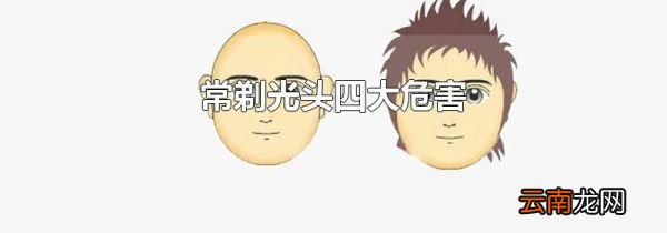 常剃光头四大危害