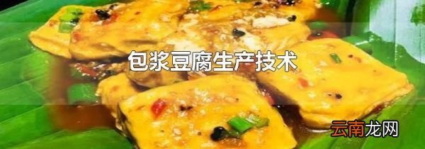 包浆豆腐生产技术