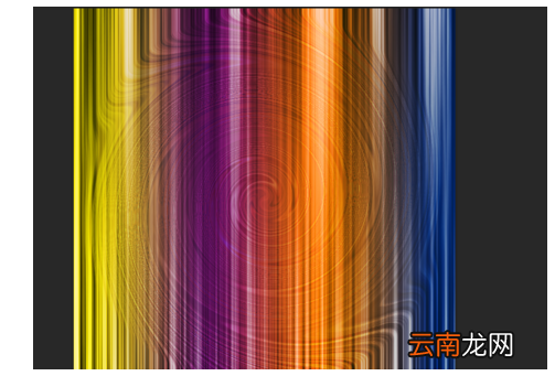 Photoshop制作出五颜六色彩色线条具体操作流程
