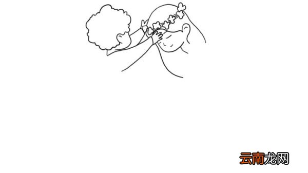 如何画母亲节简笔画母亲节简笔画画法