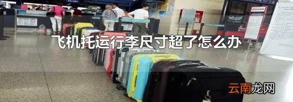 飞机托运行李尺寸超了怎么办