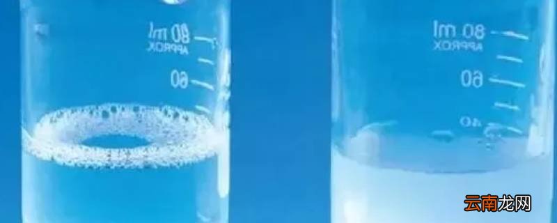 硬水加入肥皂水的现象