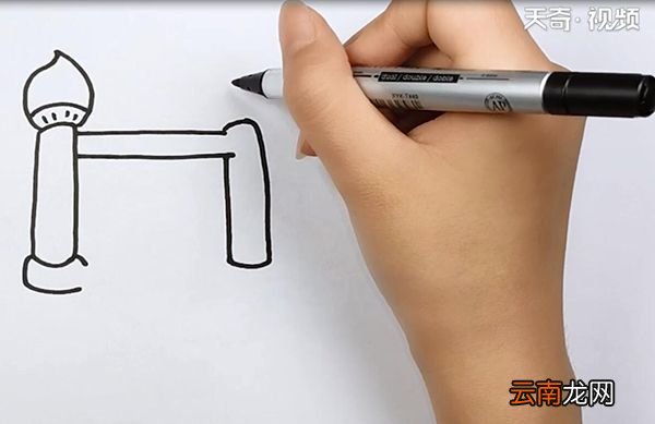 游乐场简笔画