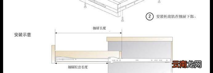 滑轨抽屉拆装经验