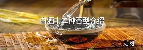 白酒十二种香型介绍