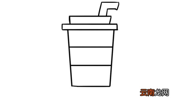 奶茶简笔画 不一样的奶茶画法