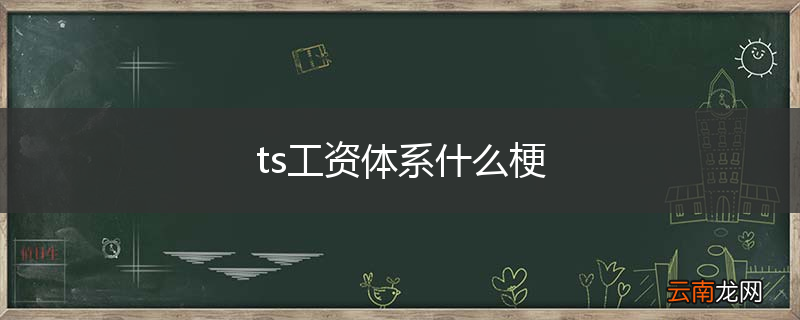 ts工资体系什么梗