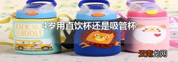 4岁用直饮杯还是吸管杯