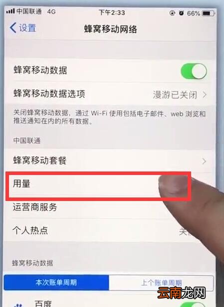 苹果7plus中查看移动流量的详细步骤