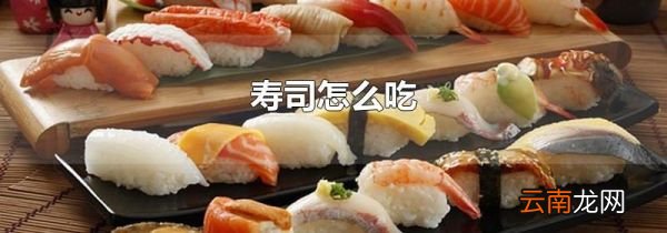 寿司怎么吃