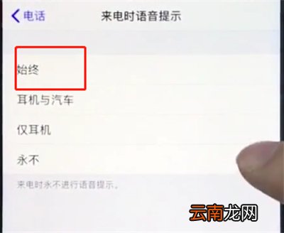 苹果8plus中打开来电语音提醒的简单方法
