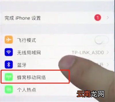 苹果手机查询移动流量的详细步骤