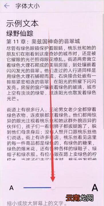 华为p30pro中调整字体大小具体操作步骤