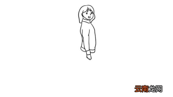 侧面人物简笔画怎么画 侧面人物简笔画如何画