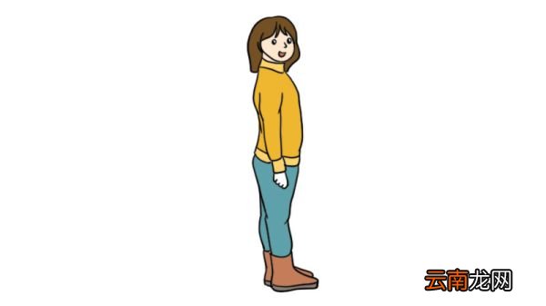 侧面人物简笔画怎么画 侧面人物简笔画如何画