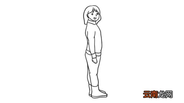侧面人物简笔画怎么画 侧面人物简笔画如何画