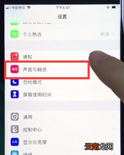 ios12中换铃声操作步骤