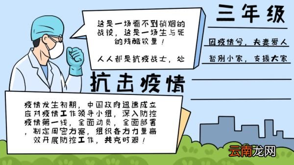 小学三年级抗击疫情手抄报小学三年级抗击疫情手抄报教程