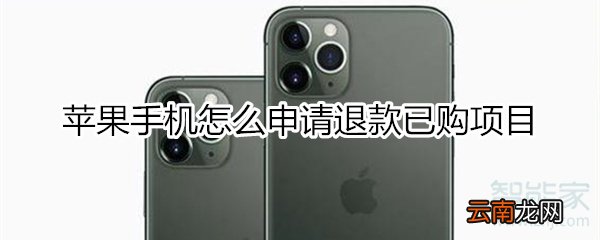 苹果手机怎么申请退款已购项目