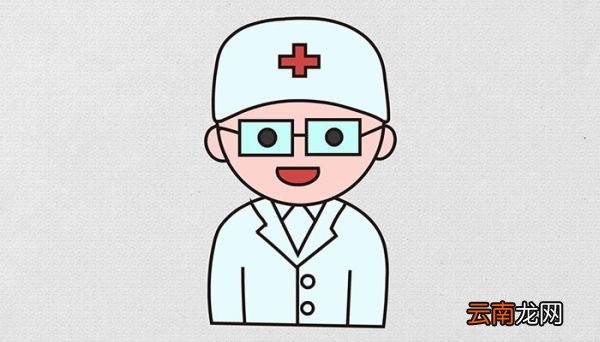 医生简笔画的画法医生简笔画的教程
