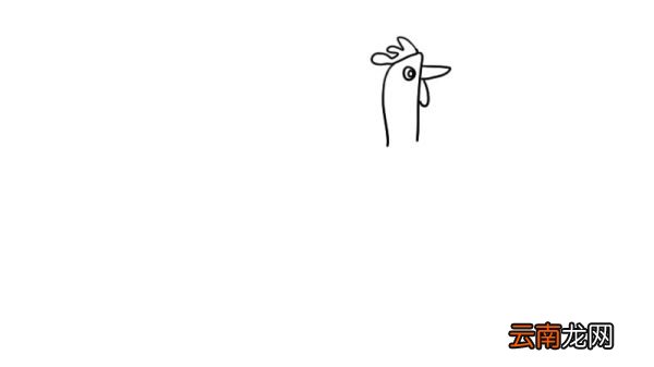 母鸡简笔画