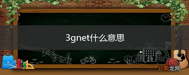 3gnet什么意思